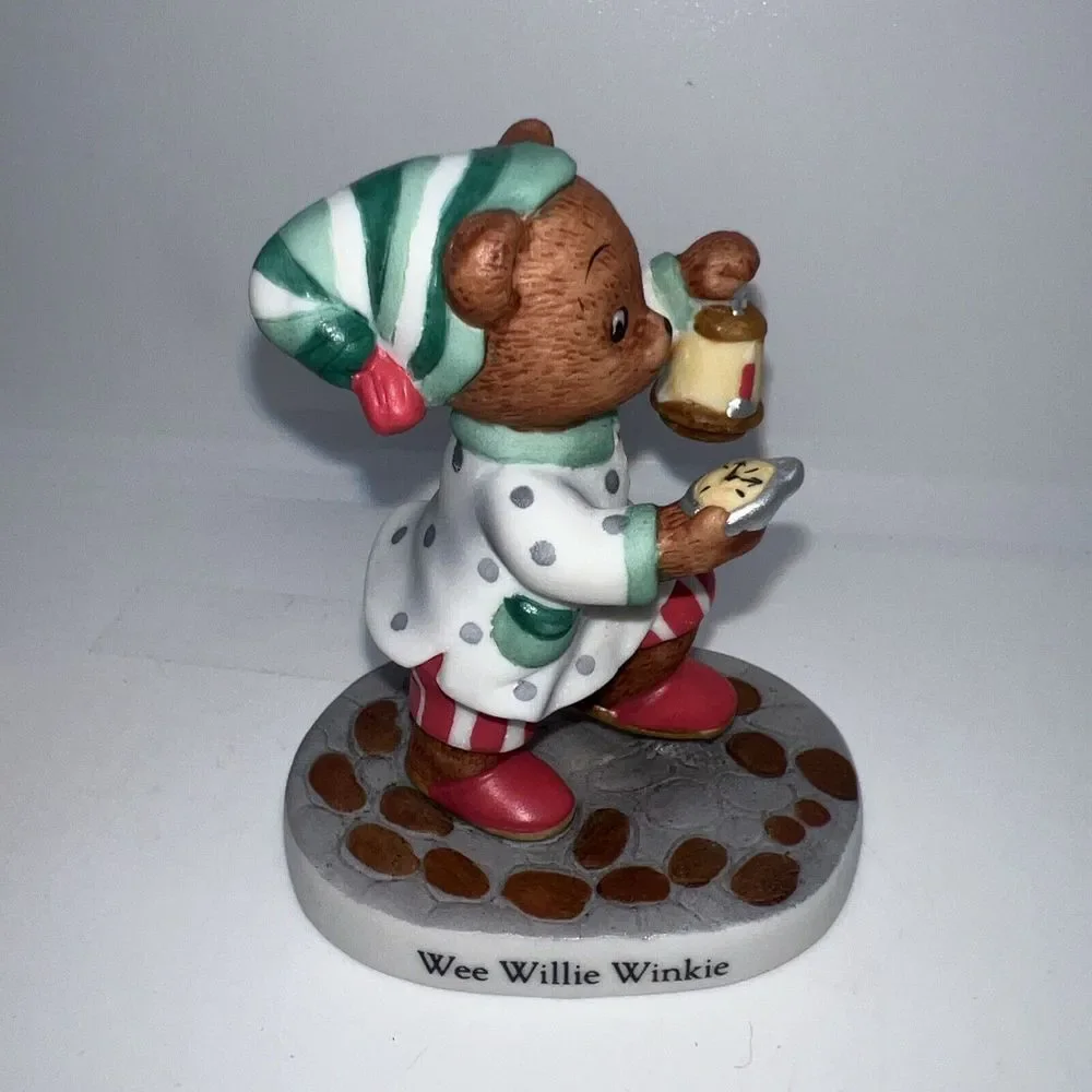 1994 Nursery Rhyme‎ Bears Bronson Stevenson Figurines Lot Of 5 - No Boxes